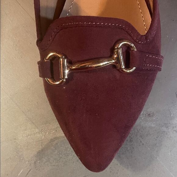 Elegant Burgundy Flats. 10W - Picture 5 of 5